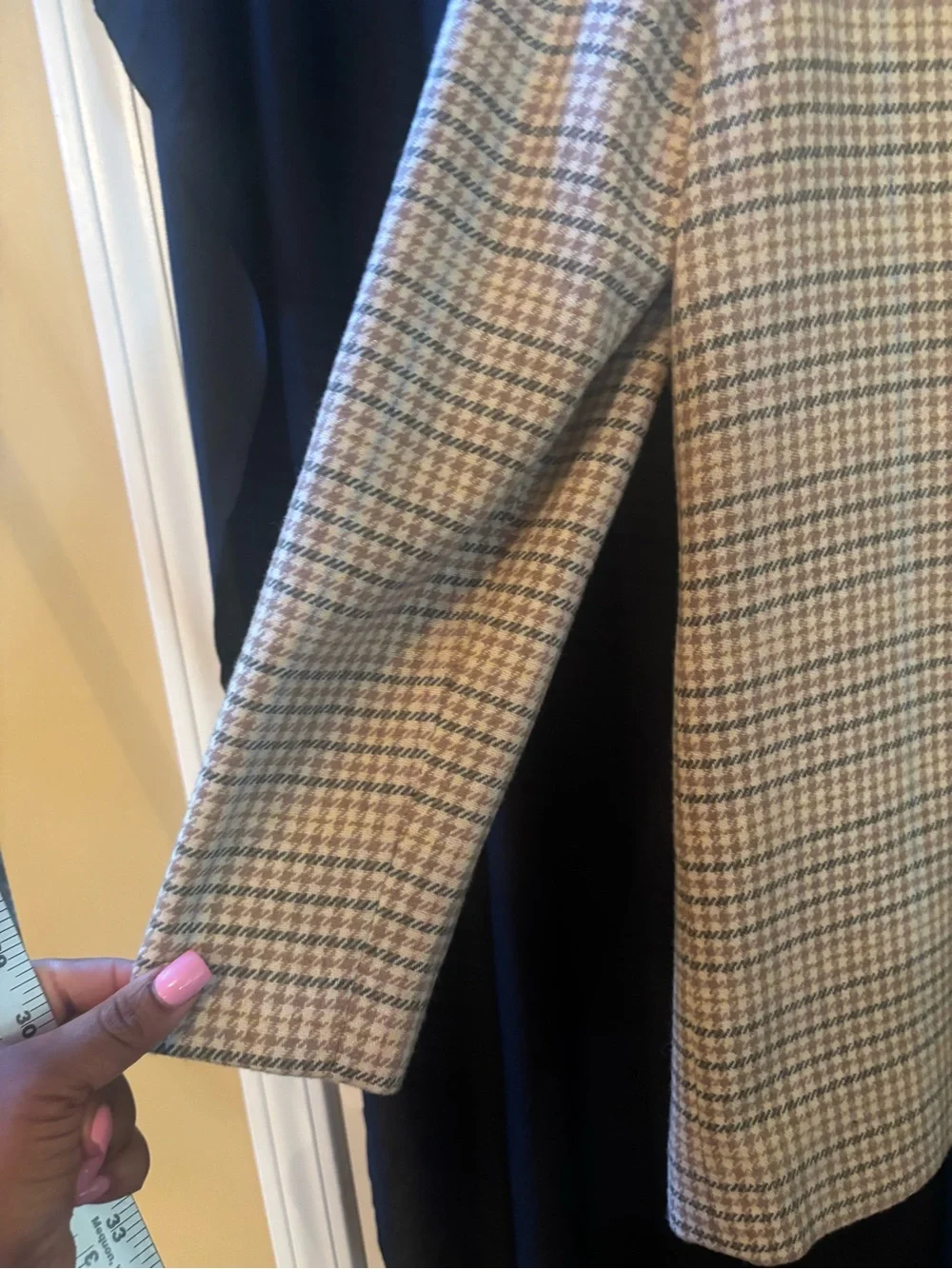 Savannah plaid blazer